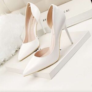 White high heels Stiletto Pumps
